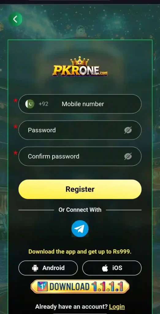 PKRONE Game Register
