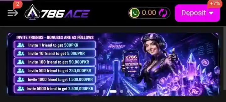 786 Ace game